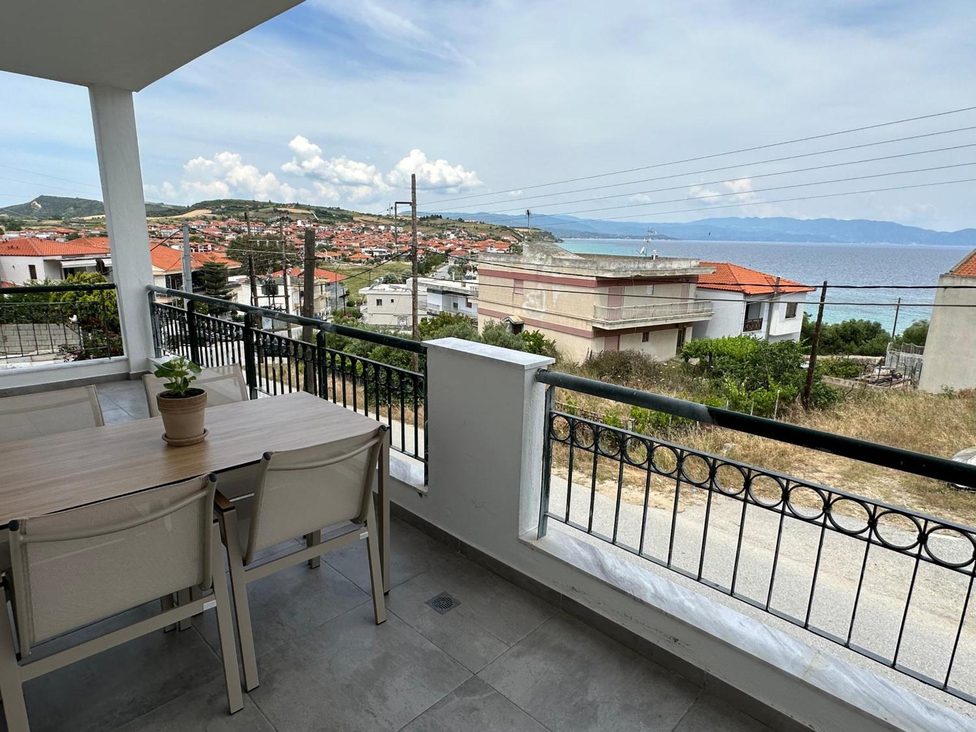 Villa Eleni Greece - Wonderful Sea View Studios Néa Róda Eksteriør bilde